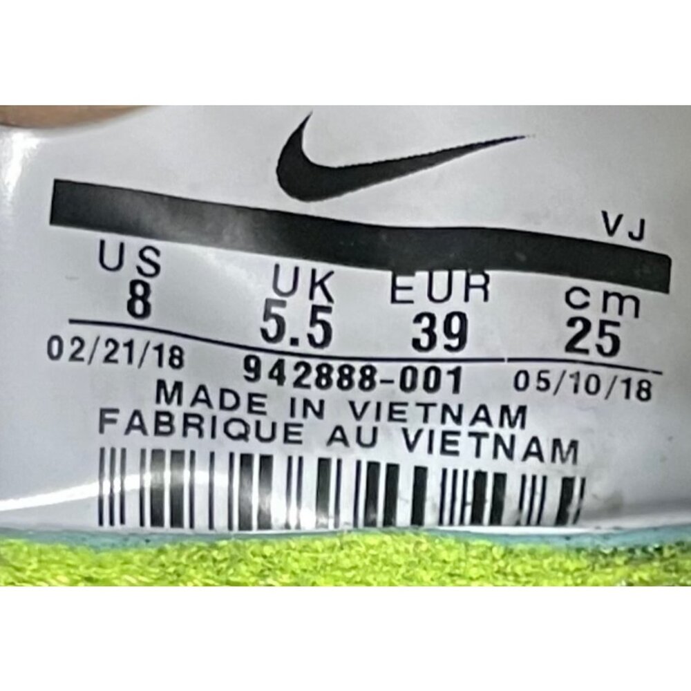 Nike Womens Free TR 8 942888-001 Black Running Shoes Sneakers Size 8 - Picture 7 of 7